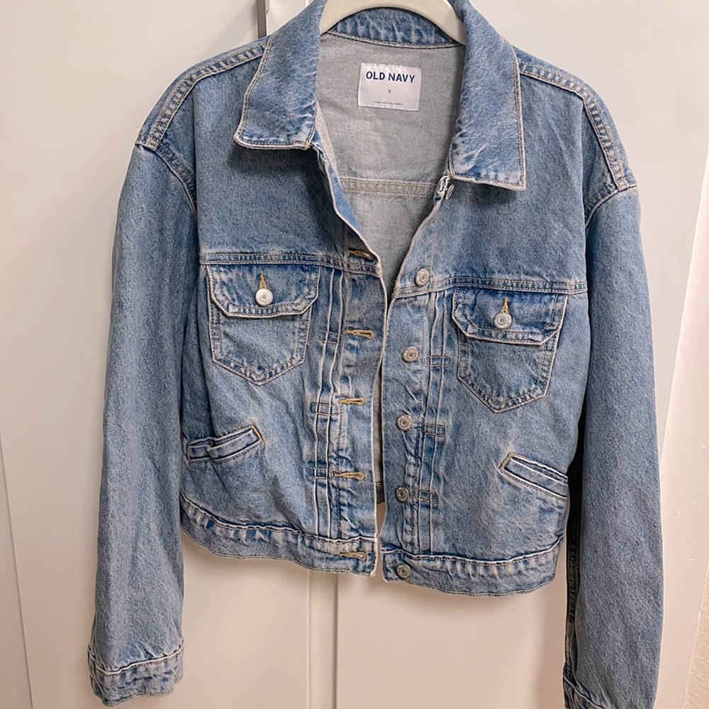NWT Old Navy denim jacket - size: small
